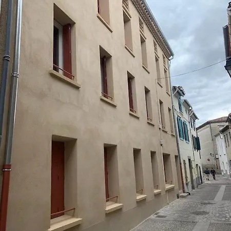 Magnifique T3 Centre Ville Avec Wifi Rdc Limoux Exterior photo
